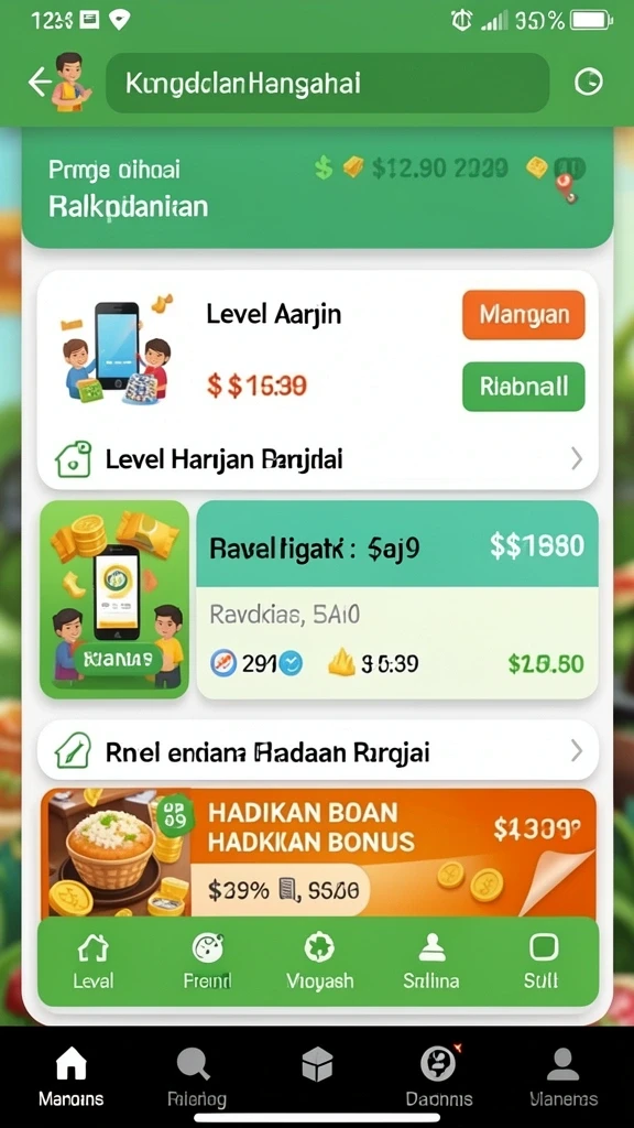 bighoki - Tampilan antarmuka yang sederhana dan bersih.