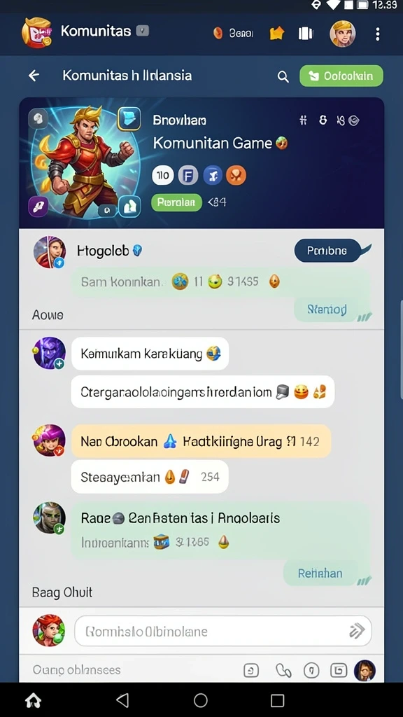 eos77 - Tampilan antarmuka yang mudah digunakan.
