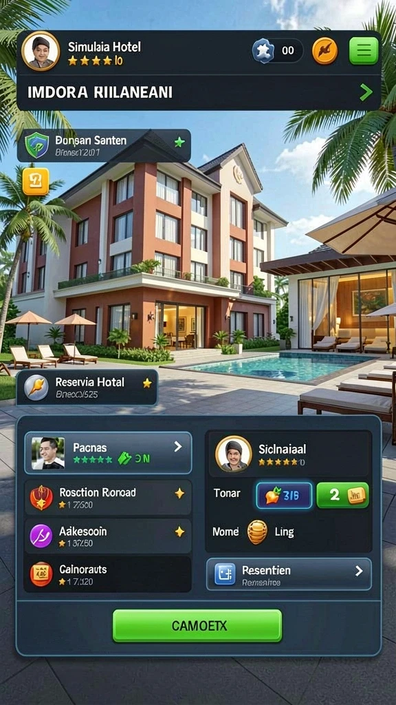 gim777 - Screenshot menampilkan hadiah menarik yang dapat diperoleh.