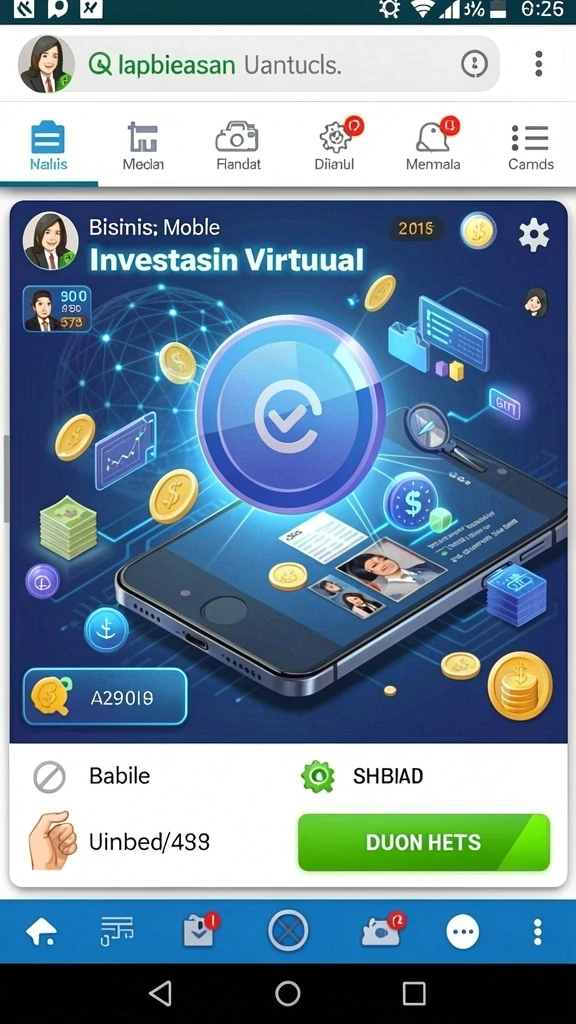 luckyrp - Tampilan awal LUCKYRP dengan grafis yang menarik.