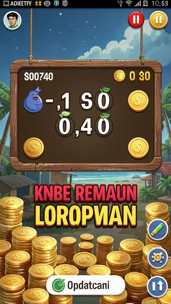 popwin - Tampilkan karakter unik dalam game.