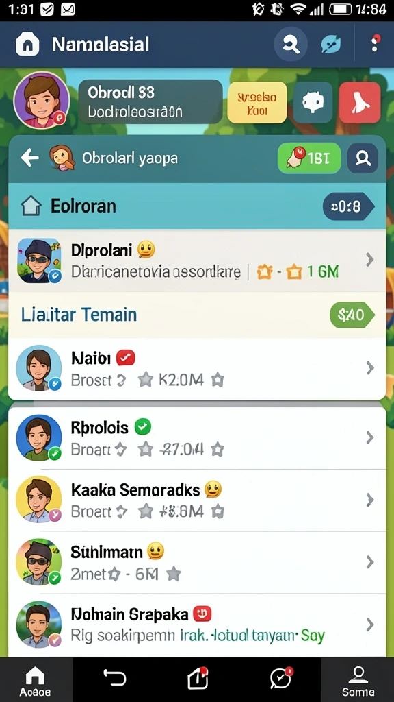 vip288 - Fitur leaderboard untuk bersaing dengan teman.